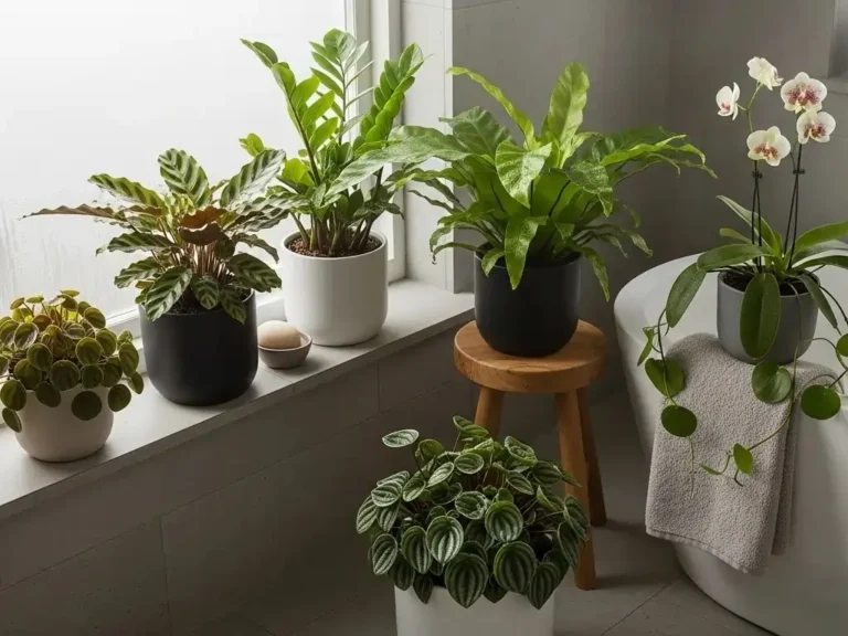 5 Low-Light Bathroom Plants Only Experienced Plant Lovers Know About