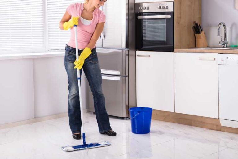 Kitchen Floor Cleaning Guide: How Often + More Hacks and Tips