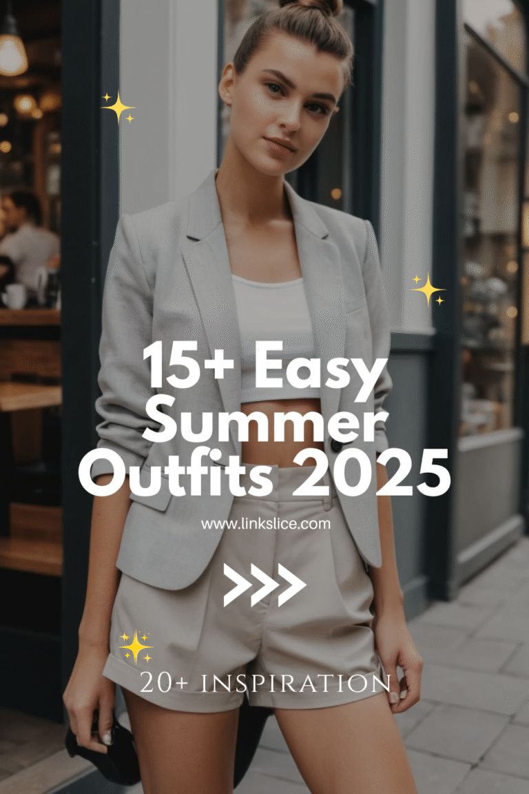 15 Easy Summer Outfits 2025